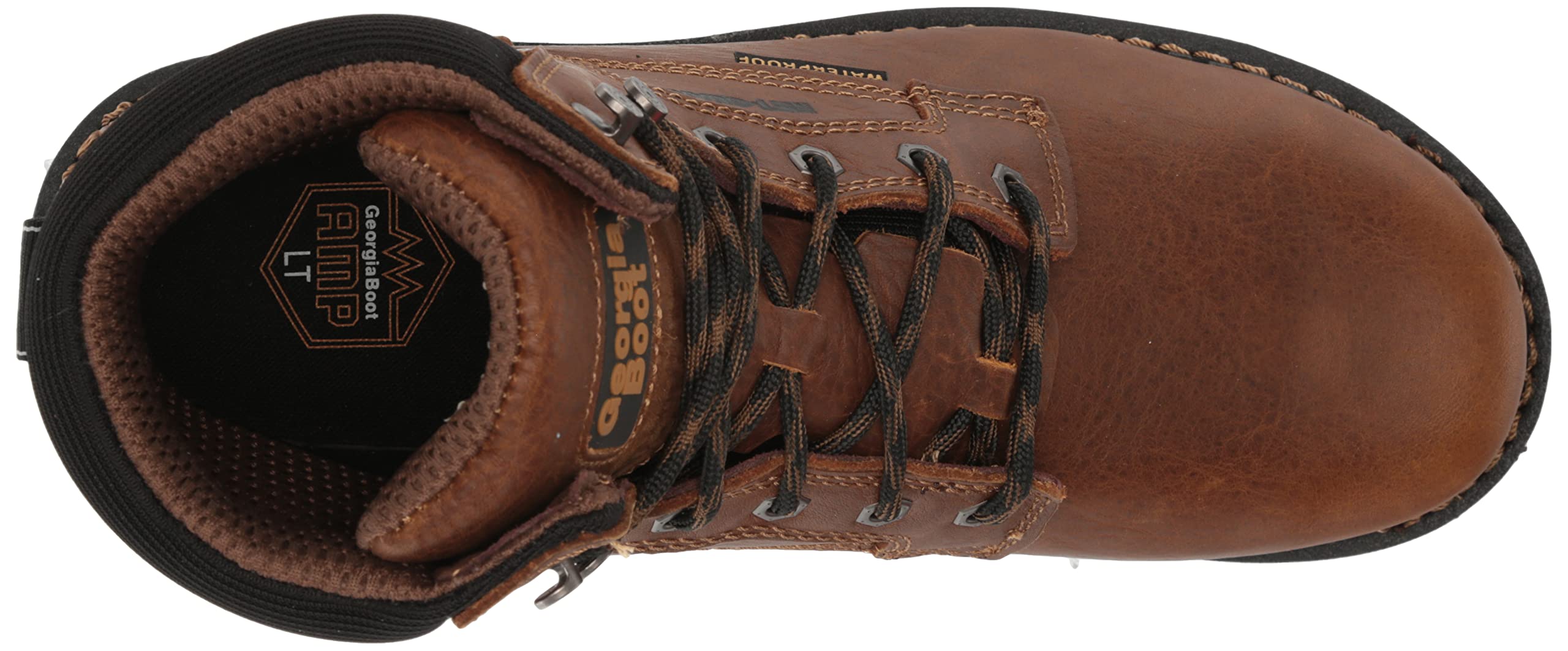 Georgia Boot Men's Giant Revamp Work Boots - Waterproof, Steel Toe, Slip Resistant for Construction, Hiking & Outdoor Work