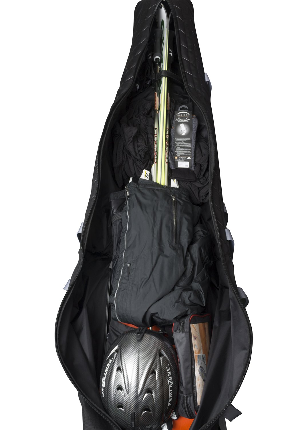 Sun Mountain Ski Glider Travel Cover - Waterproof Protective Case for Skis & Snowboards - Perfect for Air Travel & Winter Sports Storage