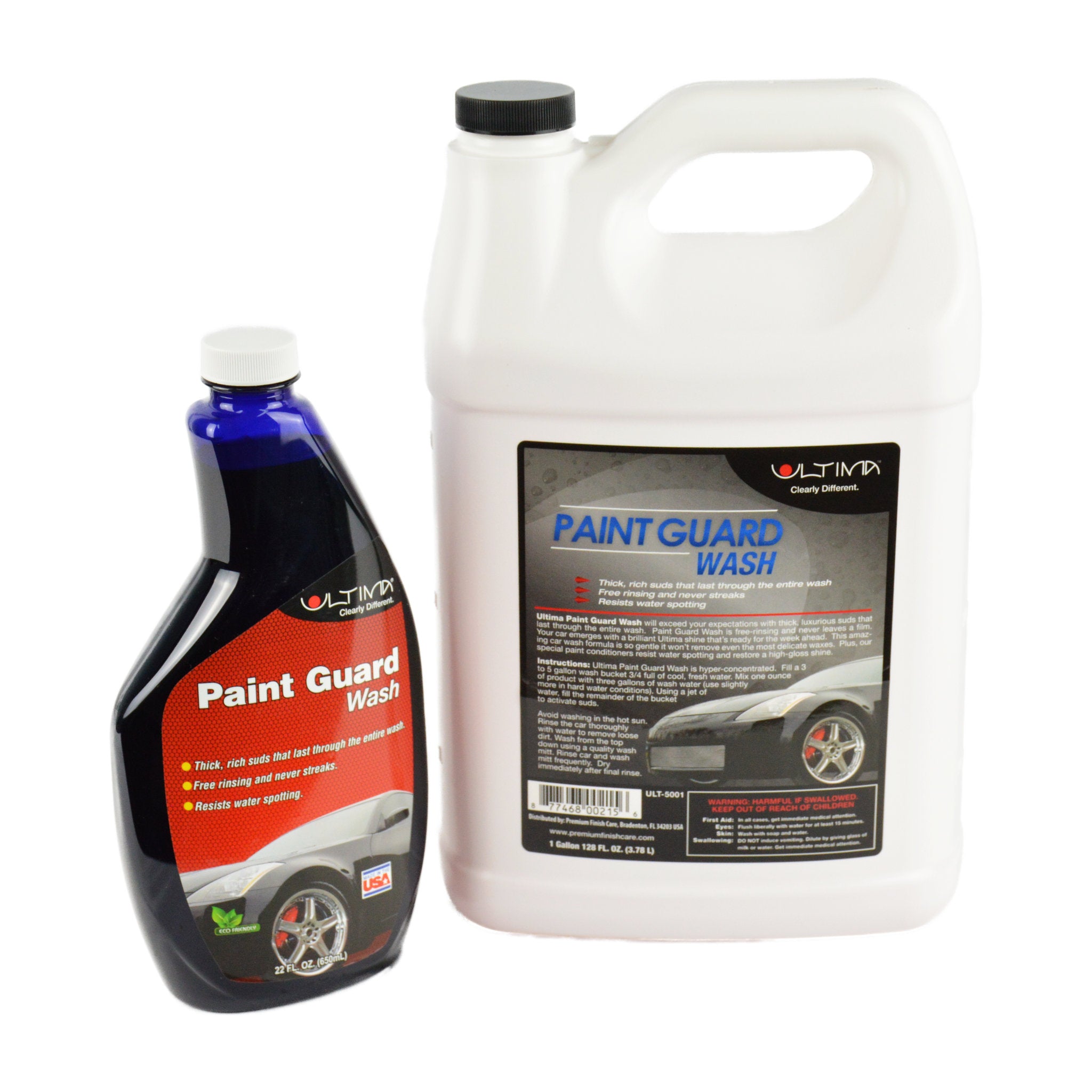 Ultima Paint Guard Wash - Premium Car Wash Soap for Ultimate Paint Protection & Shine | Perfect for Detailing, Washing, and Maintaining Your Vehicle's Finish