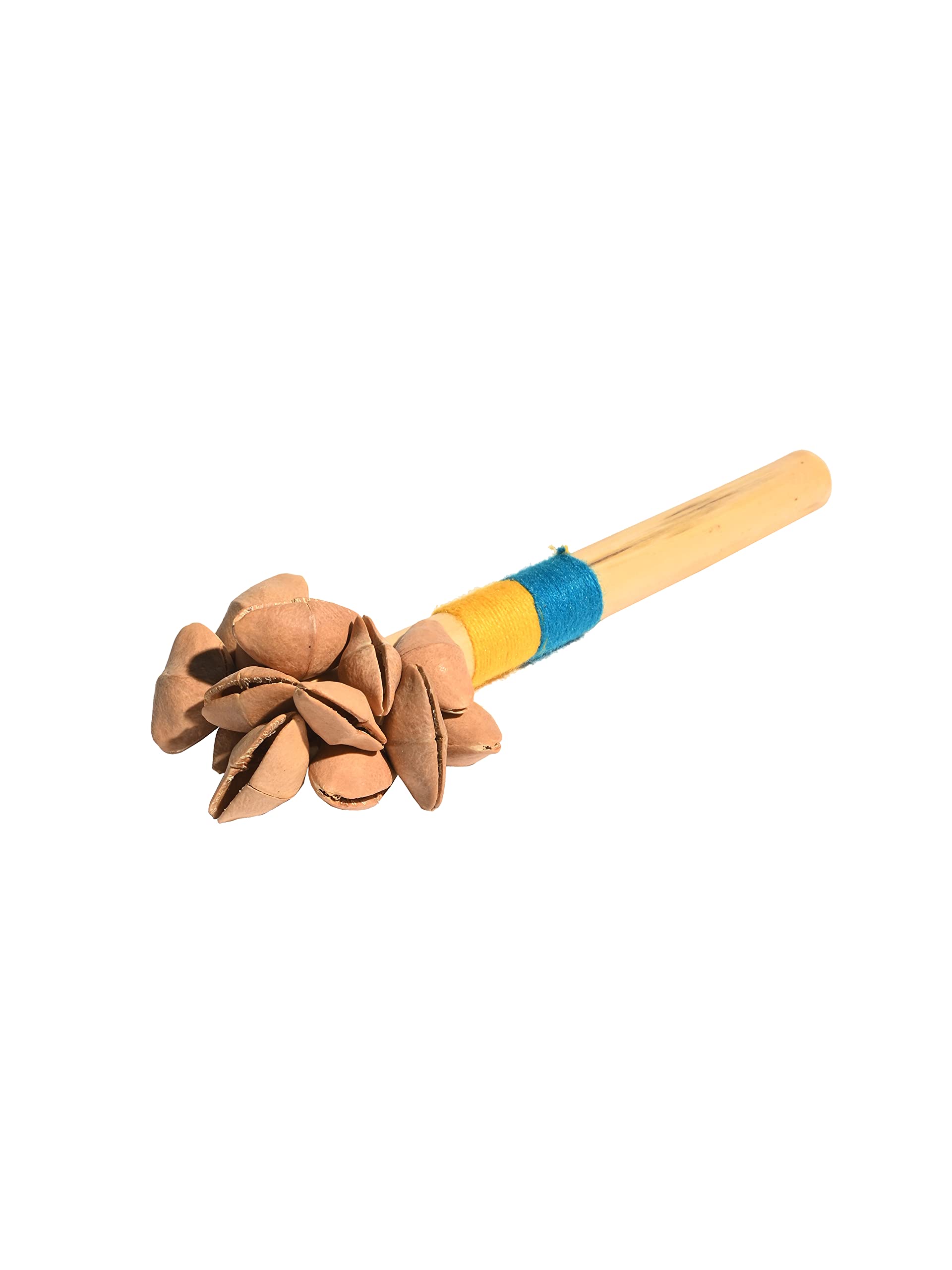 Premium Cacho Seed Pod Shaker - Natural Eco-Friendly Percussion Instrument for Music Lovers, Perfect for Yoga, Meditation & Sound Therapy Sessions