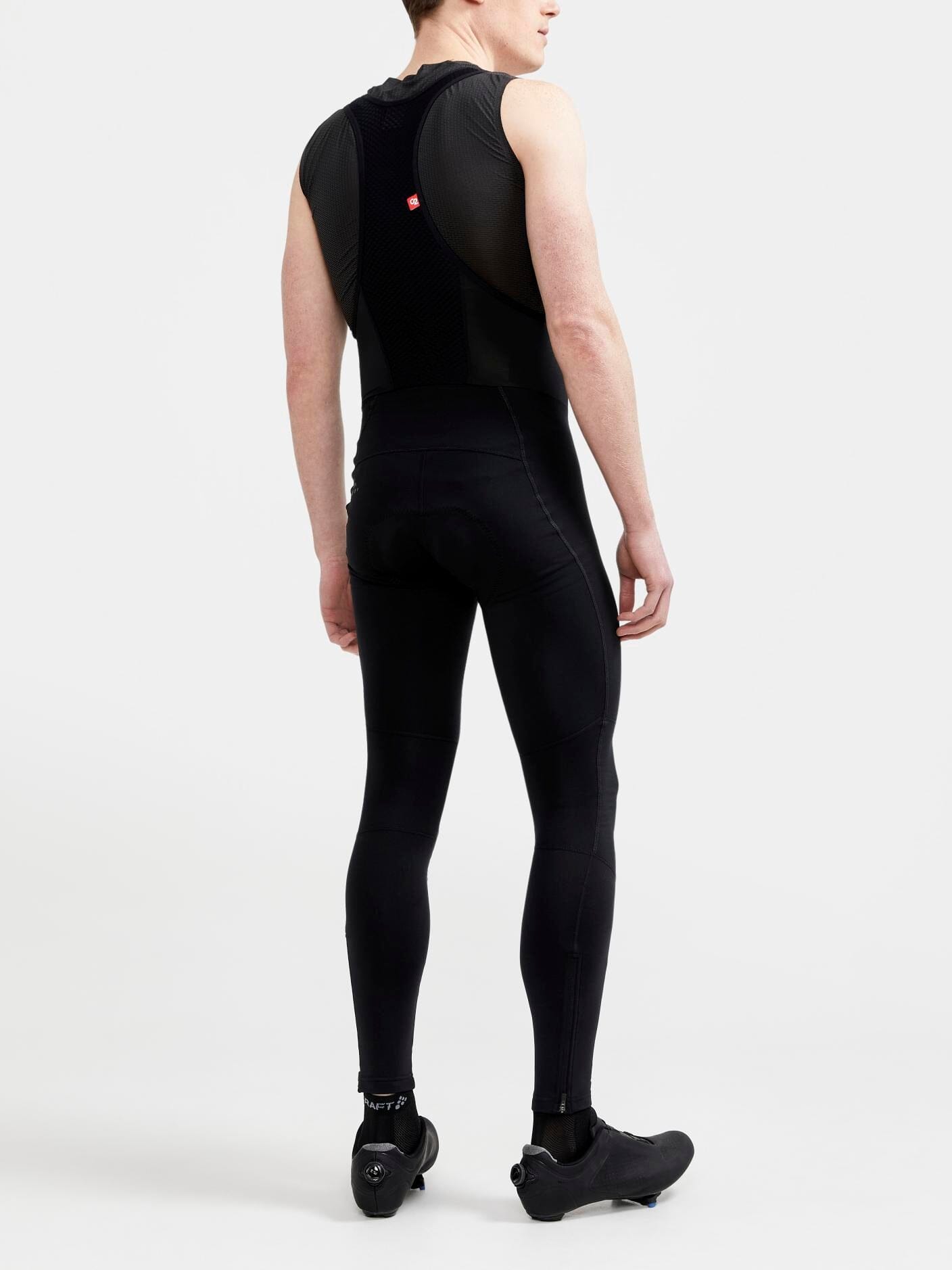 Men's Advanced Cycling Bib Tights - High Performance Bike Shorts for Cold Weather Riding - Perfect for Road Biking, Mountain Biking & Winter Training