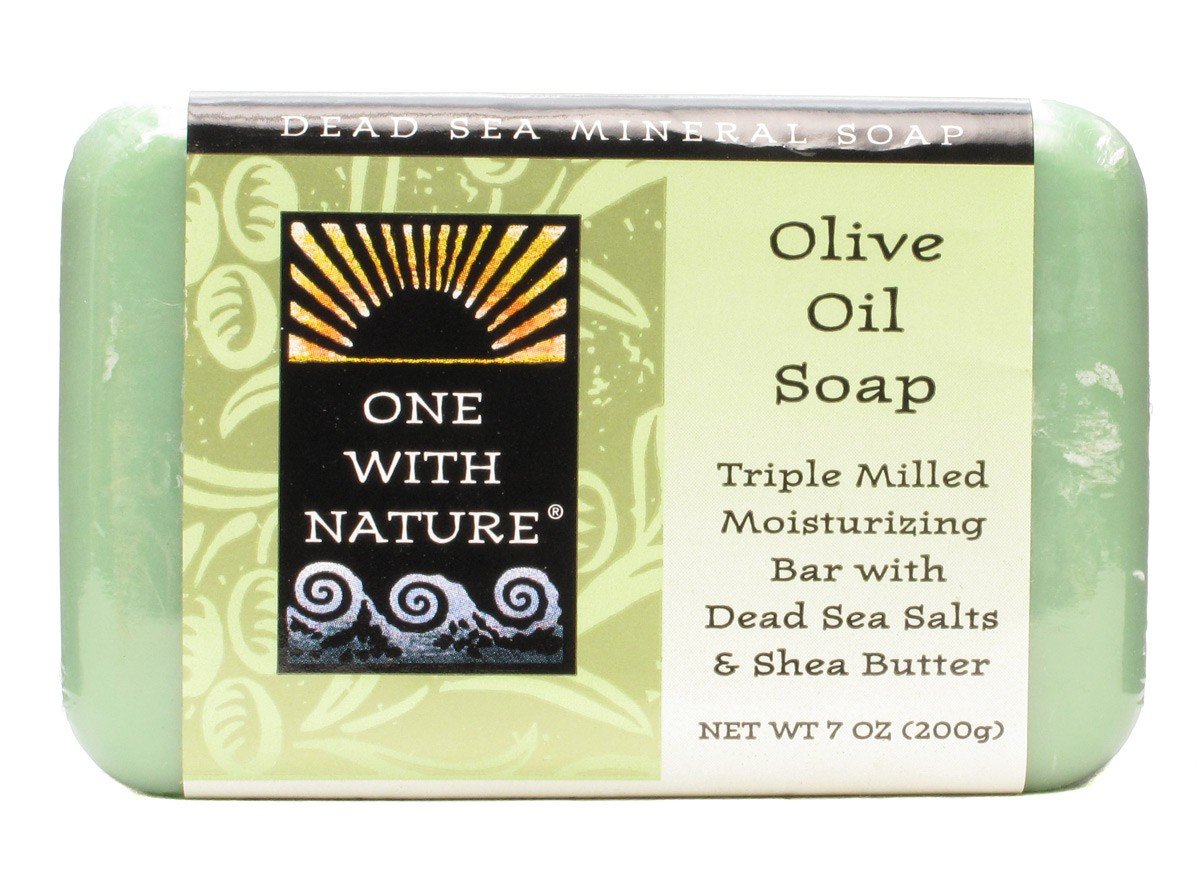 Natural Olive Oil Soap for Face & Body - Moisturizing & Gentle Cleansing Bar for Dry, Sensitive Skin - Handmade with Organic Ingredients - Perfect for Daily Skincare & Spa Use