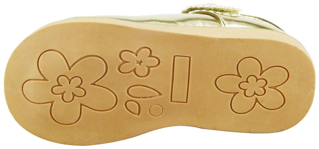 Toddler Mary Jane Flat Shoes for Girls - Comfortable School Dress Shoes by The Doll Maker | Perfect for School, Parties & Special Occasions