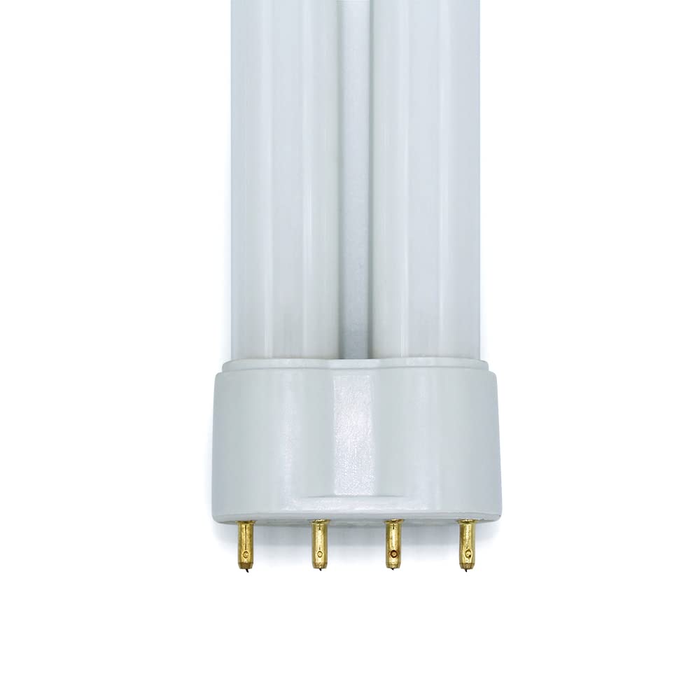 Lumenivo 18W PL Bulb 2G11 Base 4 Pin Replacement for OttLite T18330 - 3000K Warm White Light Bulbs (2 Pack) - Ideal for Table Lamps, Floor Lamps, Task Lighting in Home Office, Reading Nook & Craft Room