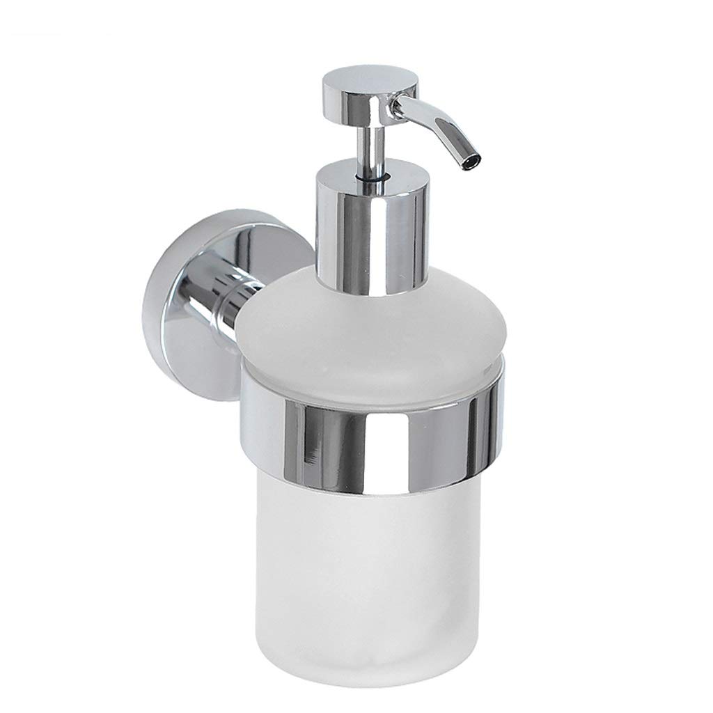 DHCZZRS774 Chrome-Plated Copper Wall Mounted Soap Dispenser for Hand Soap, Shampoo & Shower Gel - Elegant Bathroom Accessory for Hotels, Restaurants and Home Use