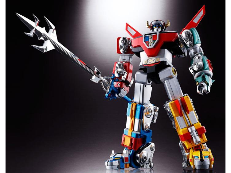 Bandai Soul of Chogokin GX-71 Voltron (GoLion) Die-Cast Metal Action Figure - Collector's Edition for Anime Fans & Display