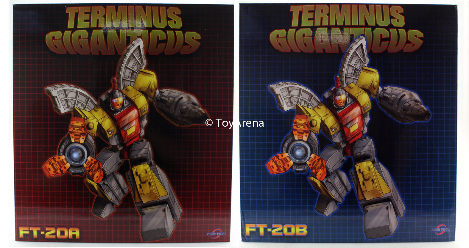 Fans Toys FT-20 Terminus Giganticus Aegis Sentinel Action Figure Set (Parts A & B) - Transformers-Style Collectible Robot Toy for Display & Battle Scenes