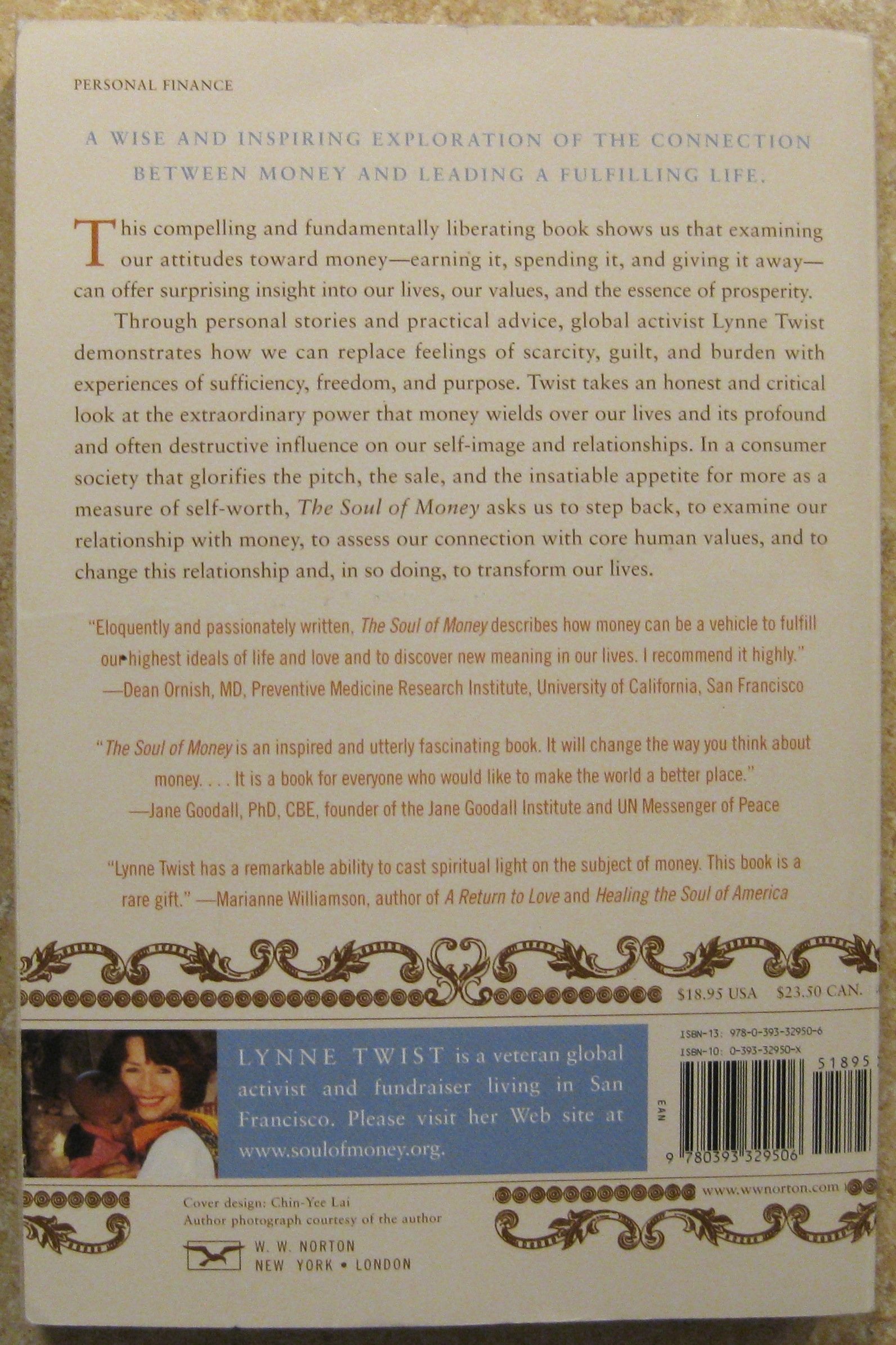 The Soul of Money: Reclaiming Inner Wealth & Financial Freedom | Personal Growth & Money Mindset Book | Perfect for Self-Help Readers & Financial Wellness Seekers