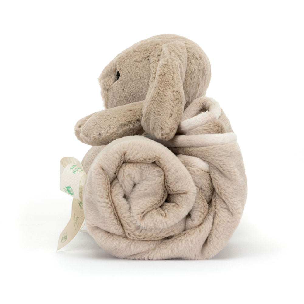 Soft & Cozy Bashful Bunny Baby Blanket - Adorable Plush Blankie for Newborns, Toddlers & Kids - Perfect for Nursery, Stroller, Car Seat & Cuddling
