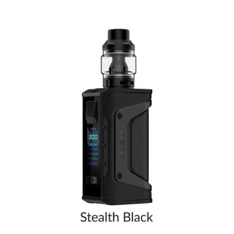 Geekvape Aegis Legend 200W Vape Starter Kit with Obelisk Tank - Waterproof & Shockproof Mod for Cloud Chasing - Perfect for Outdoor Adventures & Travel