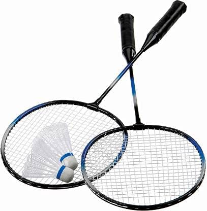 Kassar Textile KSSR-05 Badminton Rackets - Durable Iron Body for Youth & Beginners | Perfect for Training, School Sports & Recreational Play