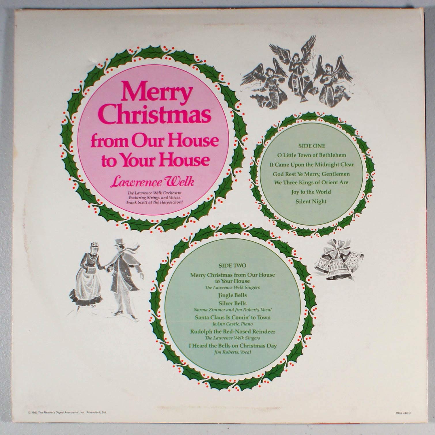 Merry Christmas From Our House to Your House - Lawrence Welk Holiday Greeting Card | Perfect for Family, Friends & Coworkers | Christmas Wishes & Festive Decor