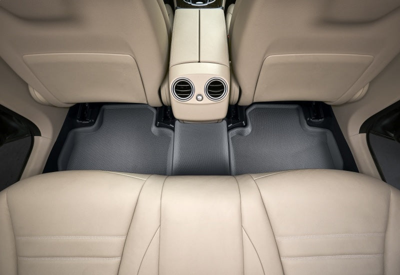 3D MAXpider Kagu Custom Fit 2nd Row Floor Mats for 2017-2020 Chevrolet Bolt EV - Gray All-Weather Protection | Perfect for Daily Commutes & Road Trips