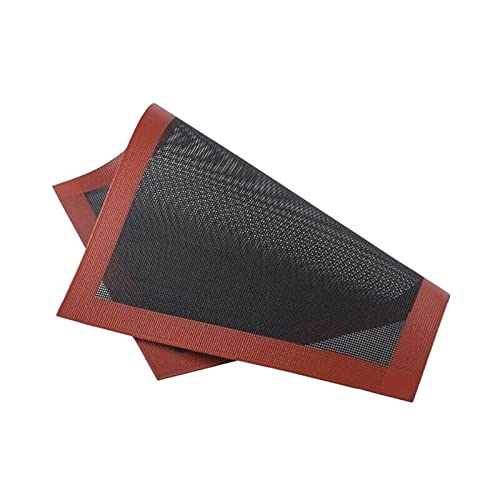 30-Pack Non-Stick Perforated Silicone Baking Mats - Oven Safe Reusable Cookie Sheet Liners for Baking, Roasting & Air Frying - Perfect for Cookies, Pastries, Pizza & More