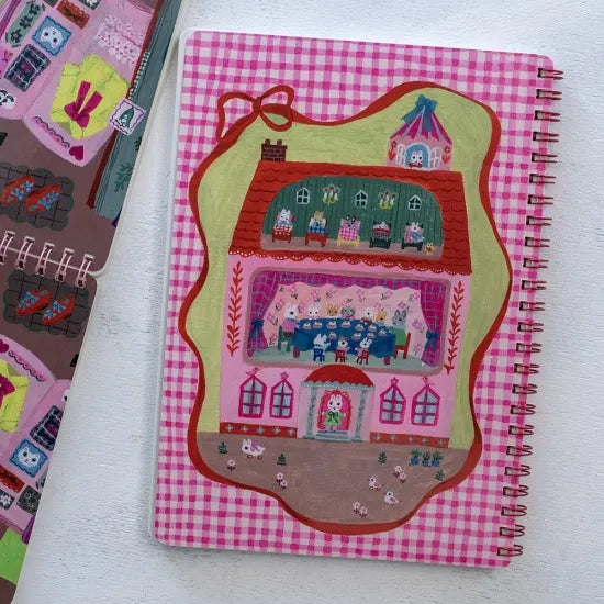 Yumi Kitagishi Sketchbook - Doll House & Croquis Drawing Book for Artists | Perfect for Fashion Design, Illustration Practice & Creative Sketching