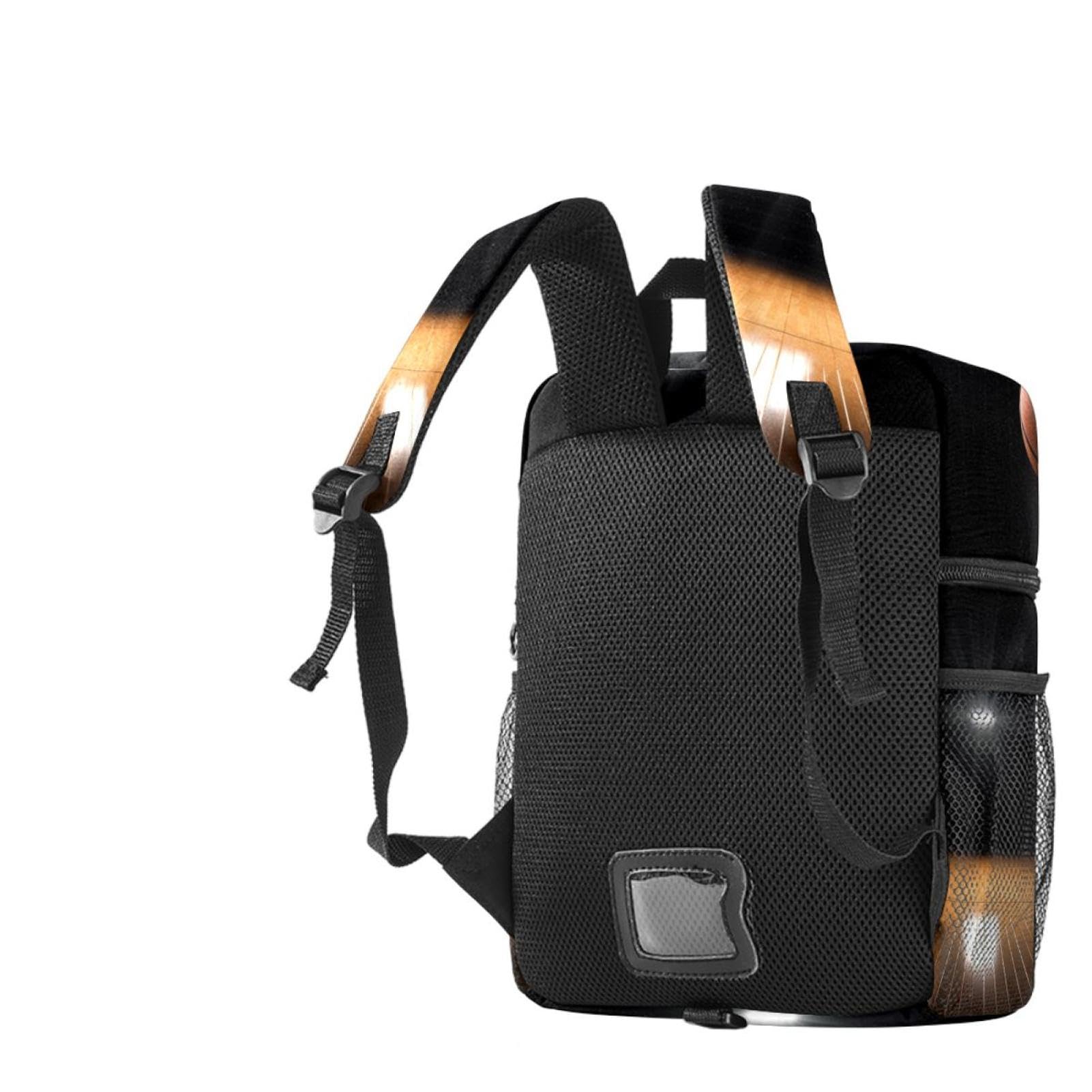 Durable Travel Backpack for Men & Women - Lightweight Hiking Backpack with USB Charging Port - Perfect for Basketball, Wooden Cricket Field & Outdoor Adventures