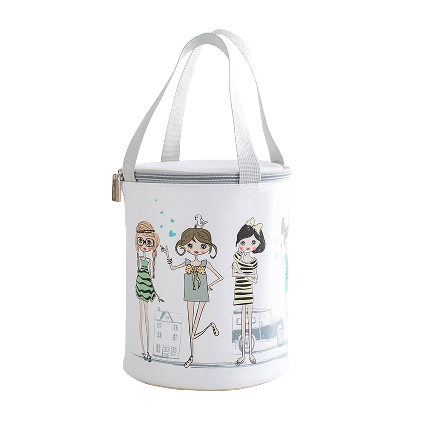 Insulated Mini Lunch Bag for Work & Travel - Portable Thermal Food Storage Container - Perfect for Bento Box, Picnics & Office Meals
