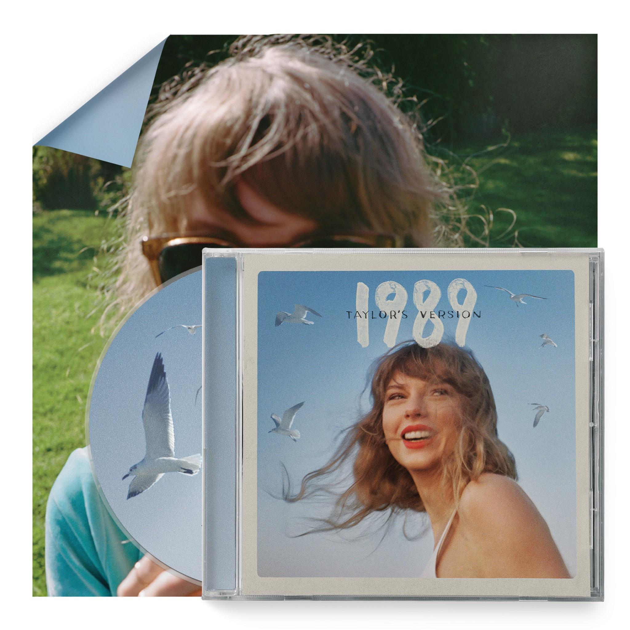 Taylor's Version 1989 Album (Crystal Skies Blue Vinyl) - Limited Edition Collectible Record for Music Lovers & Swifties - Perfect for Home Listening, Gifts, and Vinyl Collections