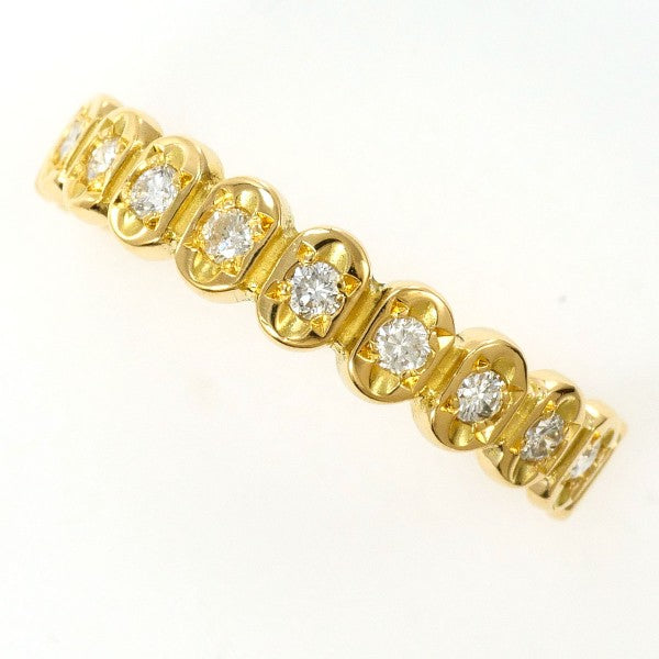 18K Yellow Gold Diamond Ring for Women - Elegant Solitaire Engagement & Wedding Band - Perfect for Proposals, Anniversaries, and Special Occasions