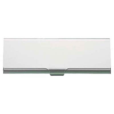 MUJI Aluminum Pen Case Box - Durable & Stylish Organizer for Pens, Pencils & Stationery - Perfect for School, Office & Travel