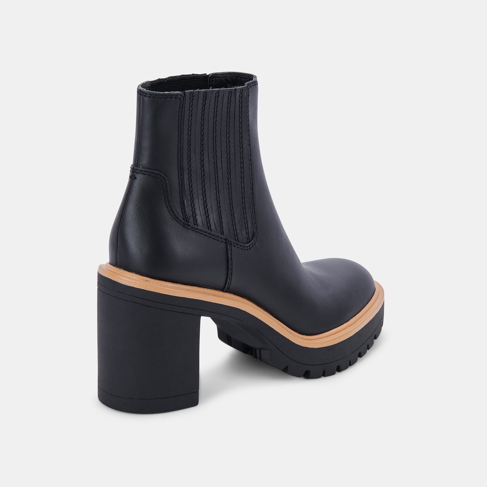 **Waterproof Leather Booties for Women - CASTER H2O BOOTIES ONYX - Stylish & Comfortable Rain Boots for Outdoor, Walking & Casual Wear**