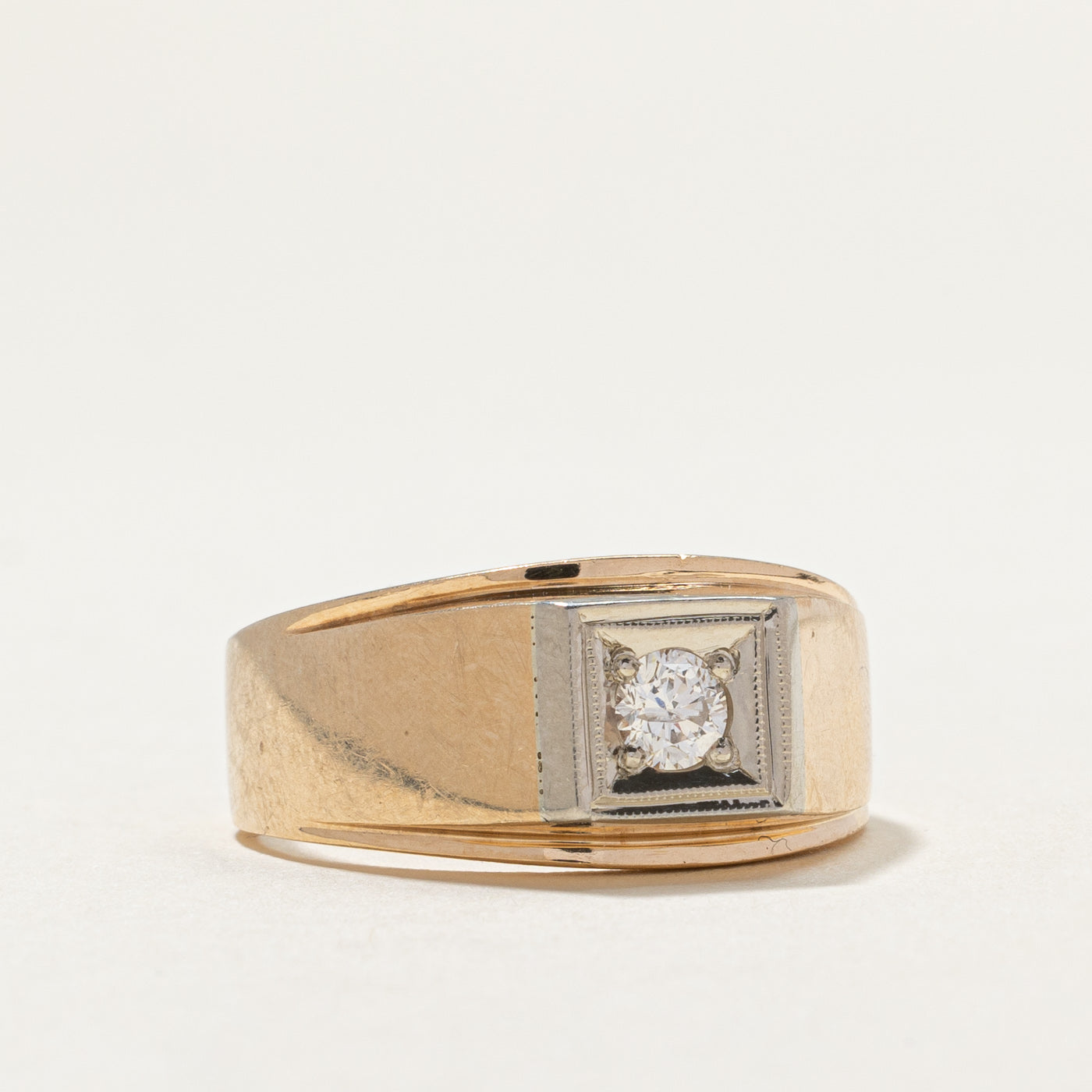 0.25ct Solitaire Diamond Ring for Women - Size 10.25 - Ideal for Engagement, Wedding, Anniversary & Special Occasions