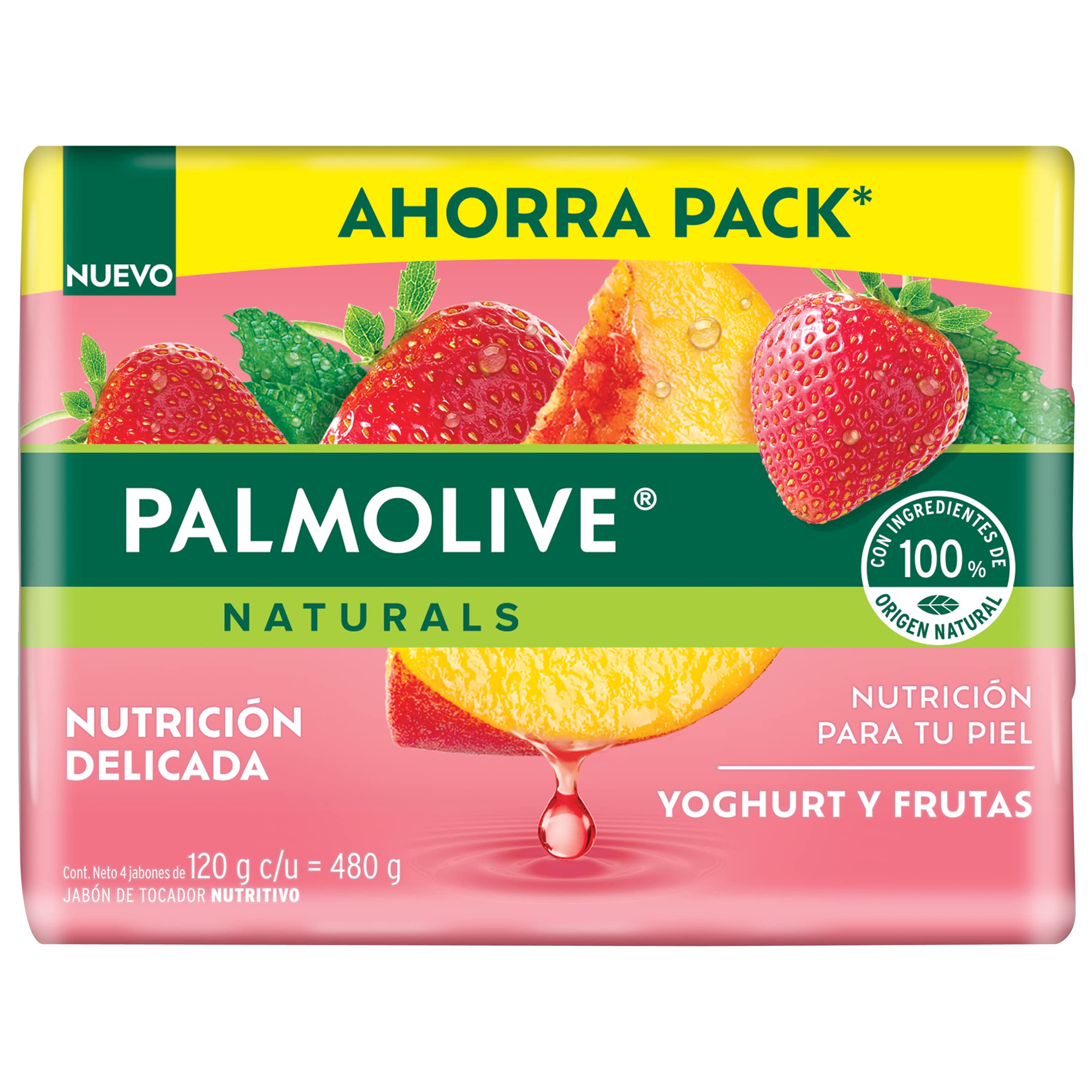 Yogurt and Bar Fruit Toilet Soap - 150g (4-Pack) | Natural Skincare for Dry & Sensitive Skin | Perfect for Daily Bathing & Gift Sets