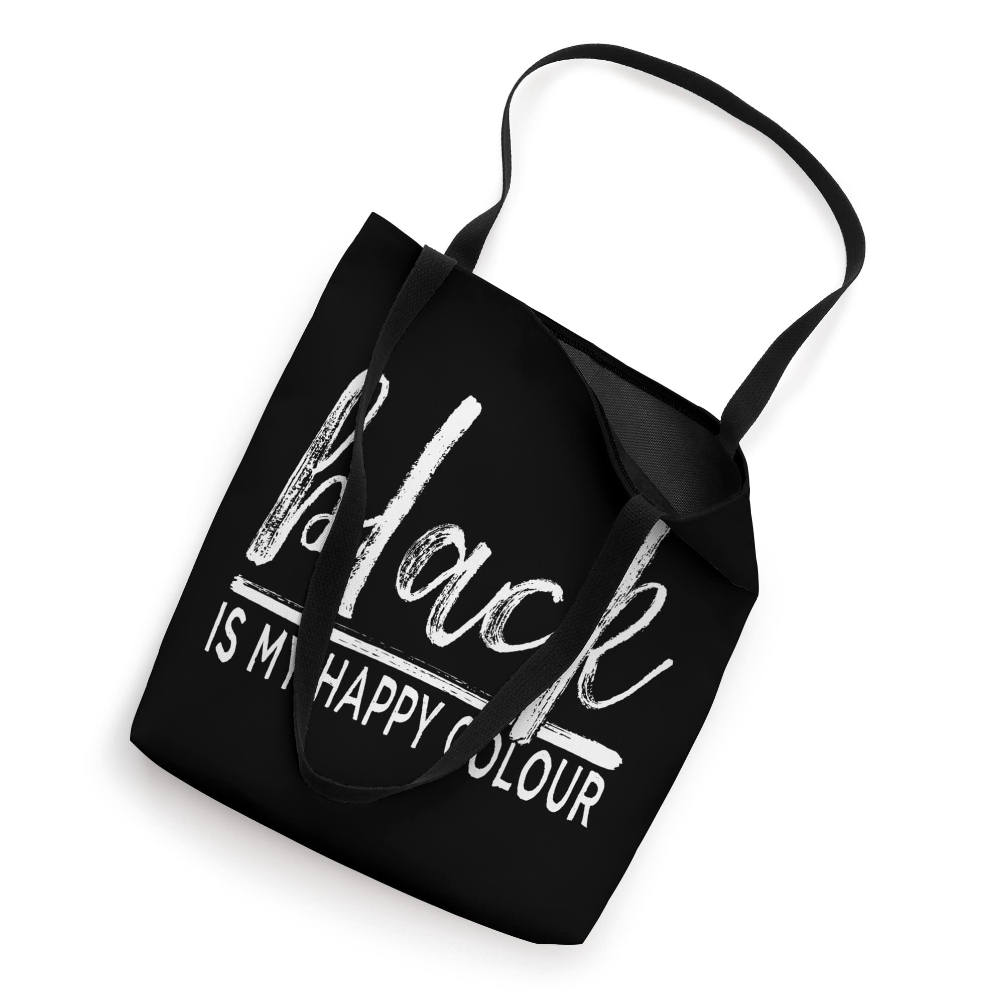 Stylish Black Tote Bag - Perfect for Work, Shopping & Travel | Durable & Spacious Eco-Friendly Cotton Tote