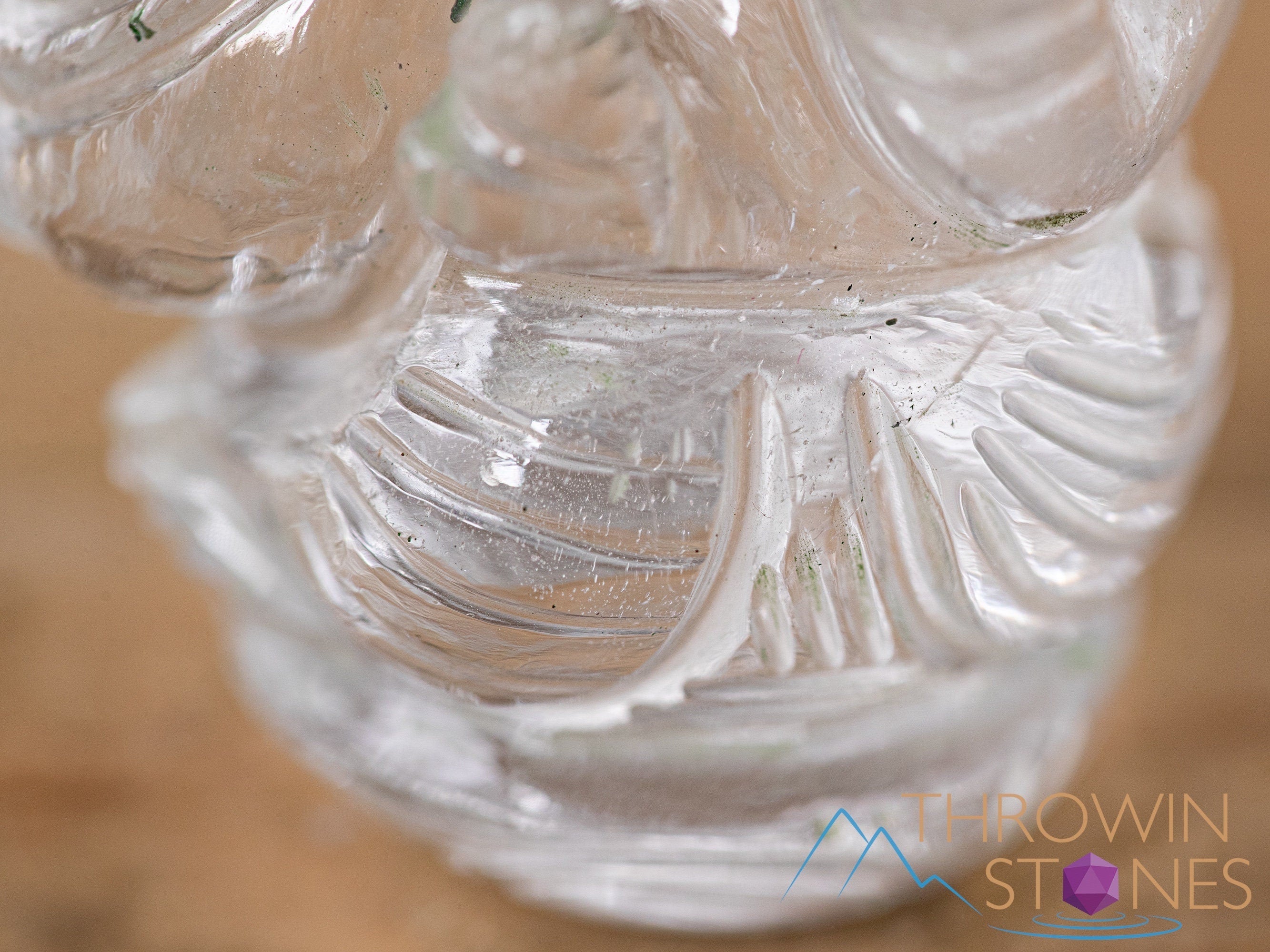 Himalayan Clear Quartz Ganesha Statue - Hand Carved Crystal Lord Ganesh Idol for Home Decor, Spiritual Healing, Meditation & Positive Energy | Perfect for Altars, Yoga Spaces & Gift Giving