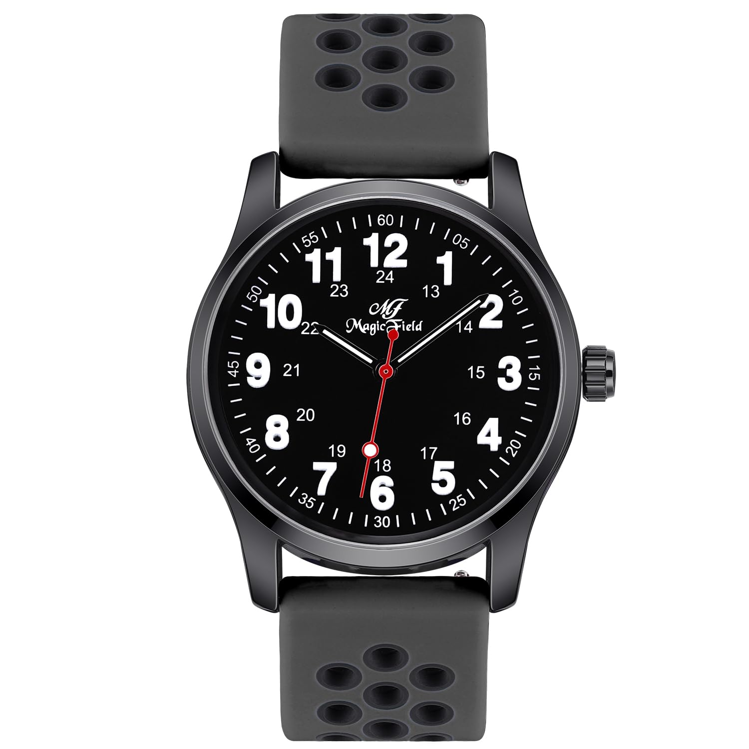 ManChDa Nurse Watch - Analog Medical Watch with Second Hand, Easy to Read for Nurses & Healthcare Professionals | Perfect for Hospital Shifts, Clinical Use & Patient Care