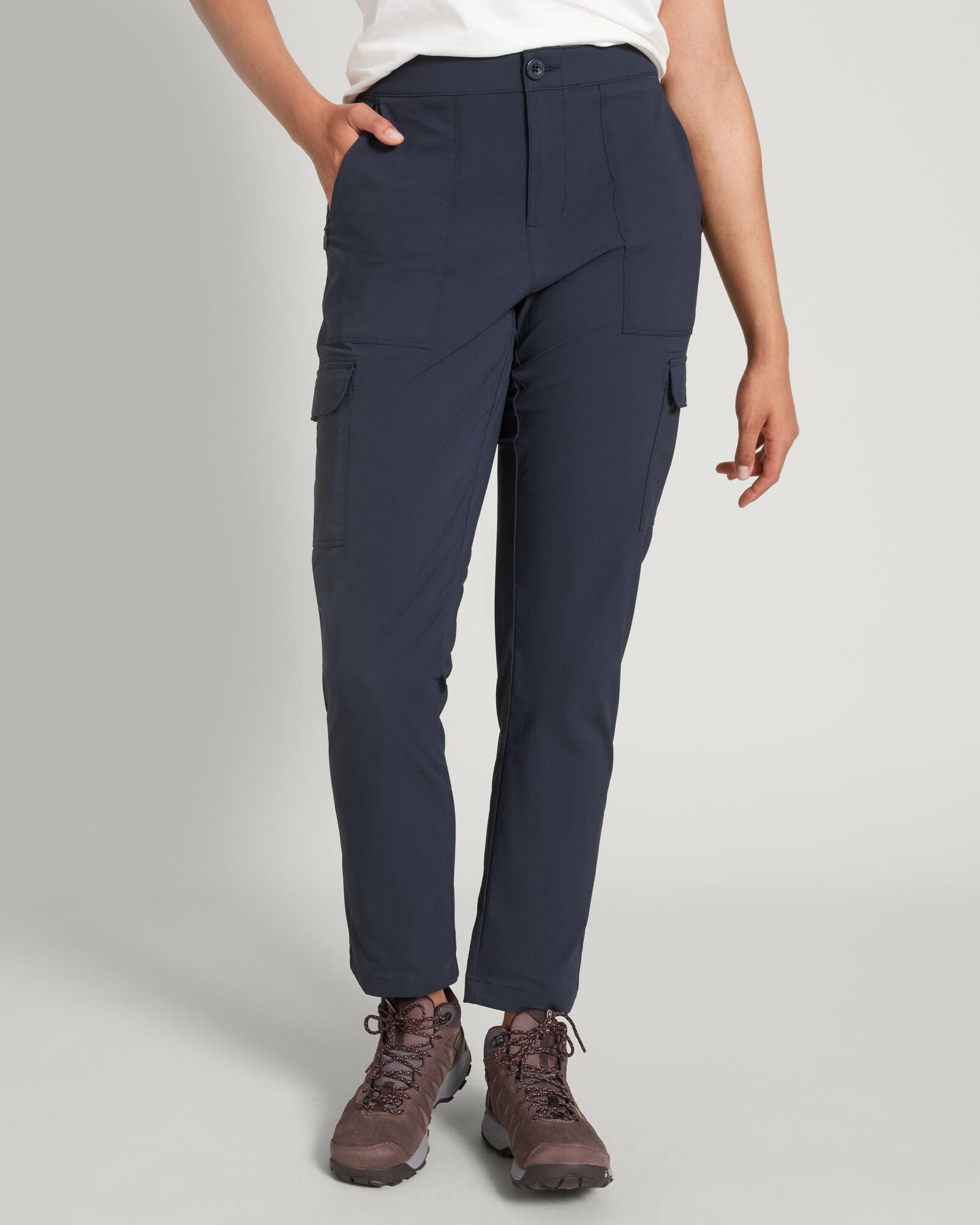 Women's Miro Pants - High Waisted Stretch Yoga Pants in Midnight Navy | Comfortable Workout & Lounge Pants for Yoga, Running & Everyday Wear