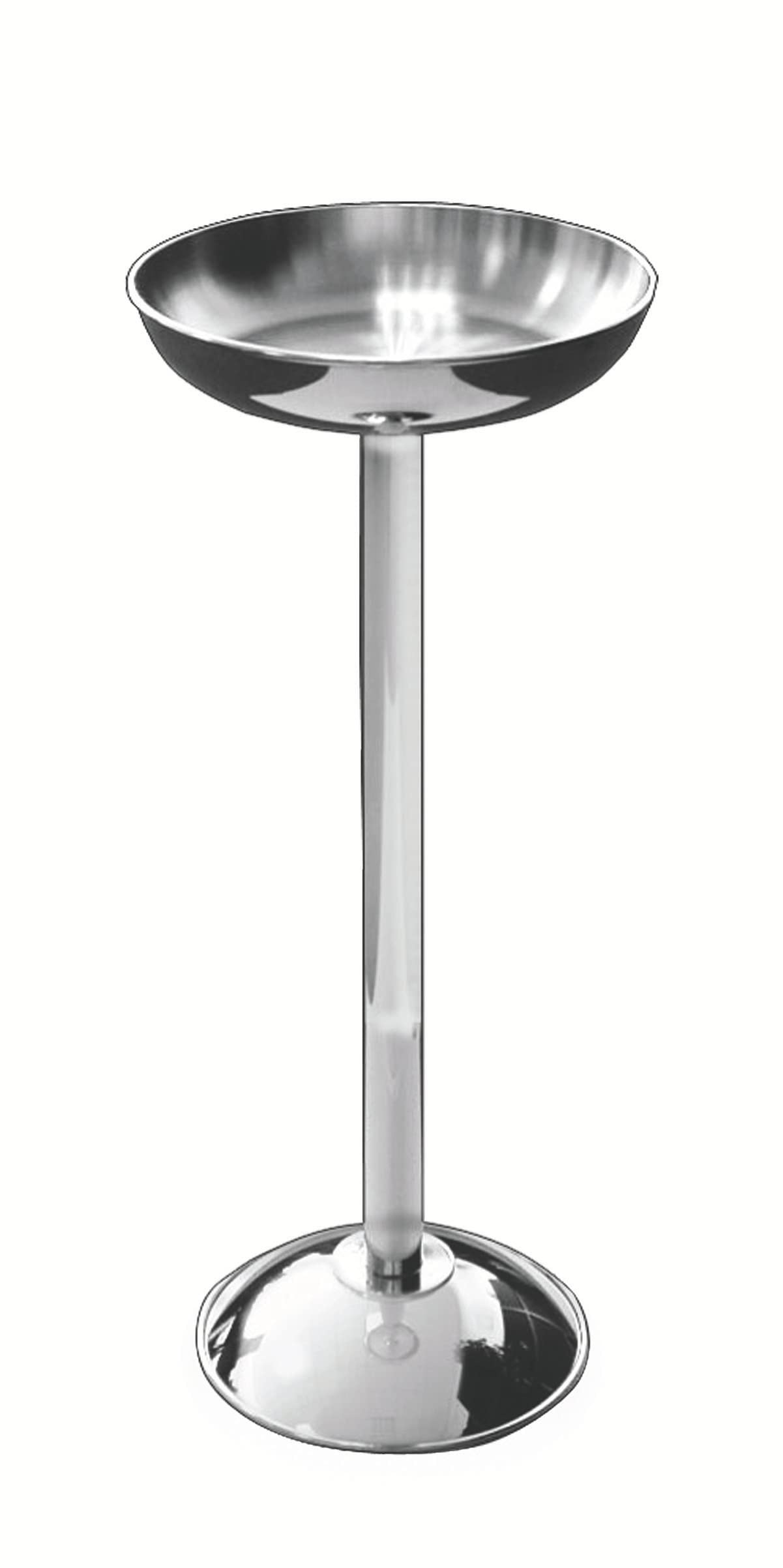 Tramontina 61106/000 Champagne Cooler Stand Bar - 23.6 Inch (60 cm) Lightweight Metal Wine Chiller for Parties, Weddings & Home Bars - Made in Brazil