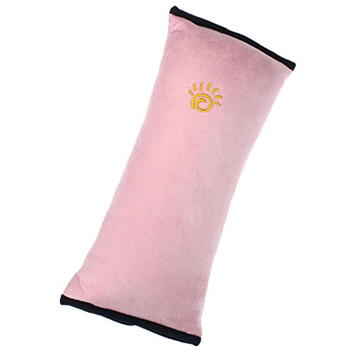 1PC Adjustable Child Car Safety Strap Pillow - Soft Shoulder Protection Cushion for Kids & Toddlers Car Seats - Perfect for Long Road Trips, Family Travel & Daily Commutes