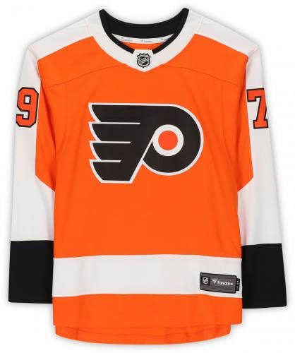 Carter Hart Philadelphia Flyers Autographed Orange Breakaway Jersey - Official NHL Signed Hockey Jersey for Fans, Collectors & Game Day Wear