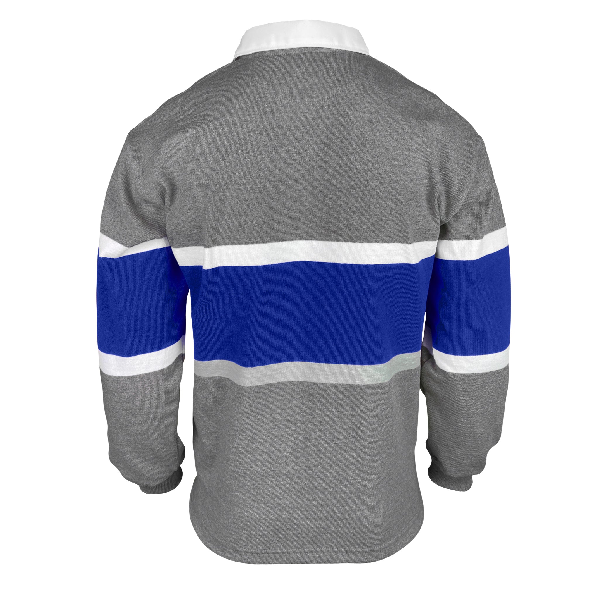 Italy Oxford Stripe Rugby Jersey - Men's Classic Cotton Rugby Shirt for Casual Wear & Sports - Perfect for Rugby Games, Tailgating & Street Style Fashion