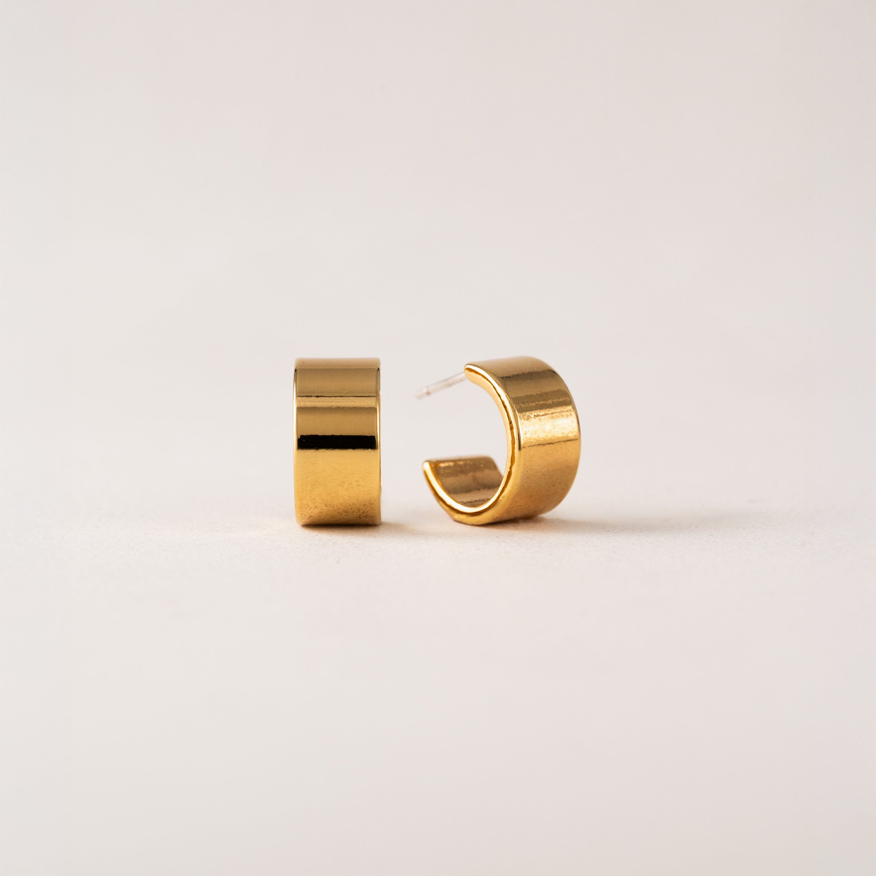 Alex Hoop Earrings 14K Gold Plated - Trendy Women's Jewelry for Everyday Wear & Special Occasions