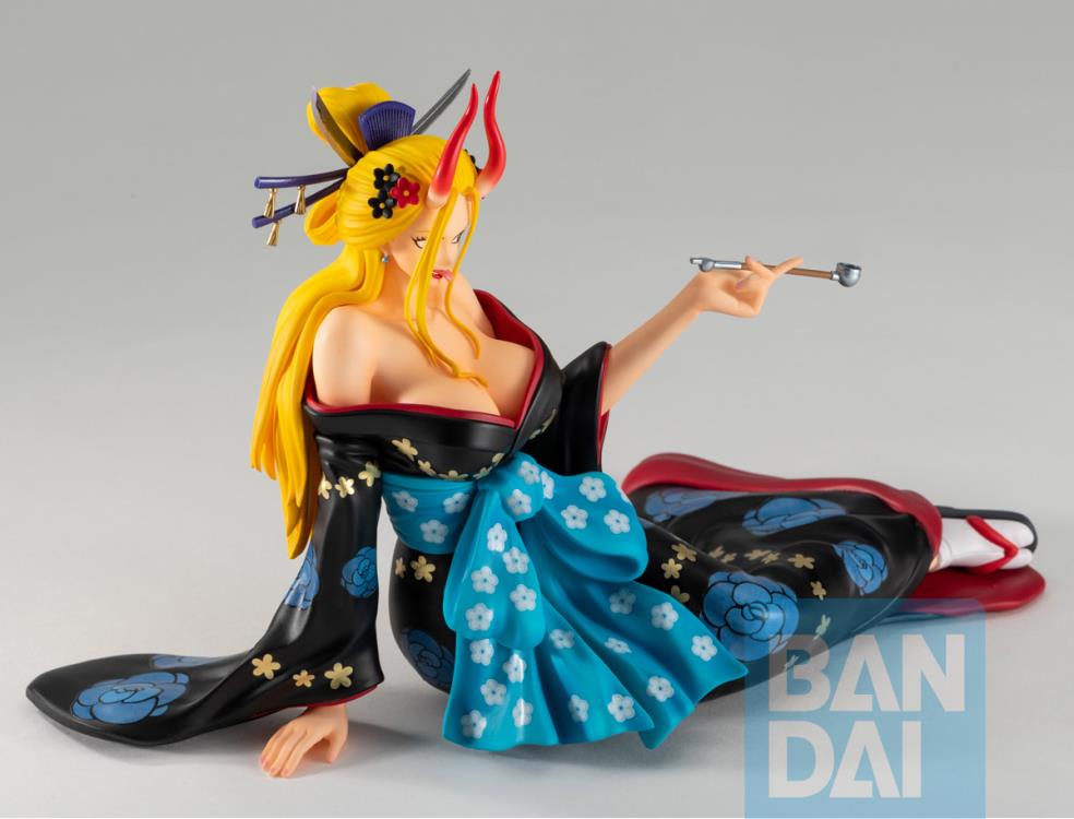 Bandai Ichibansho One Piece Masterlise Exbloom Black Maria Glitter of Ha Anime Statue - Premium Collectible Figure for Anime Fans & Home Decor