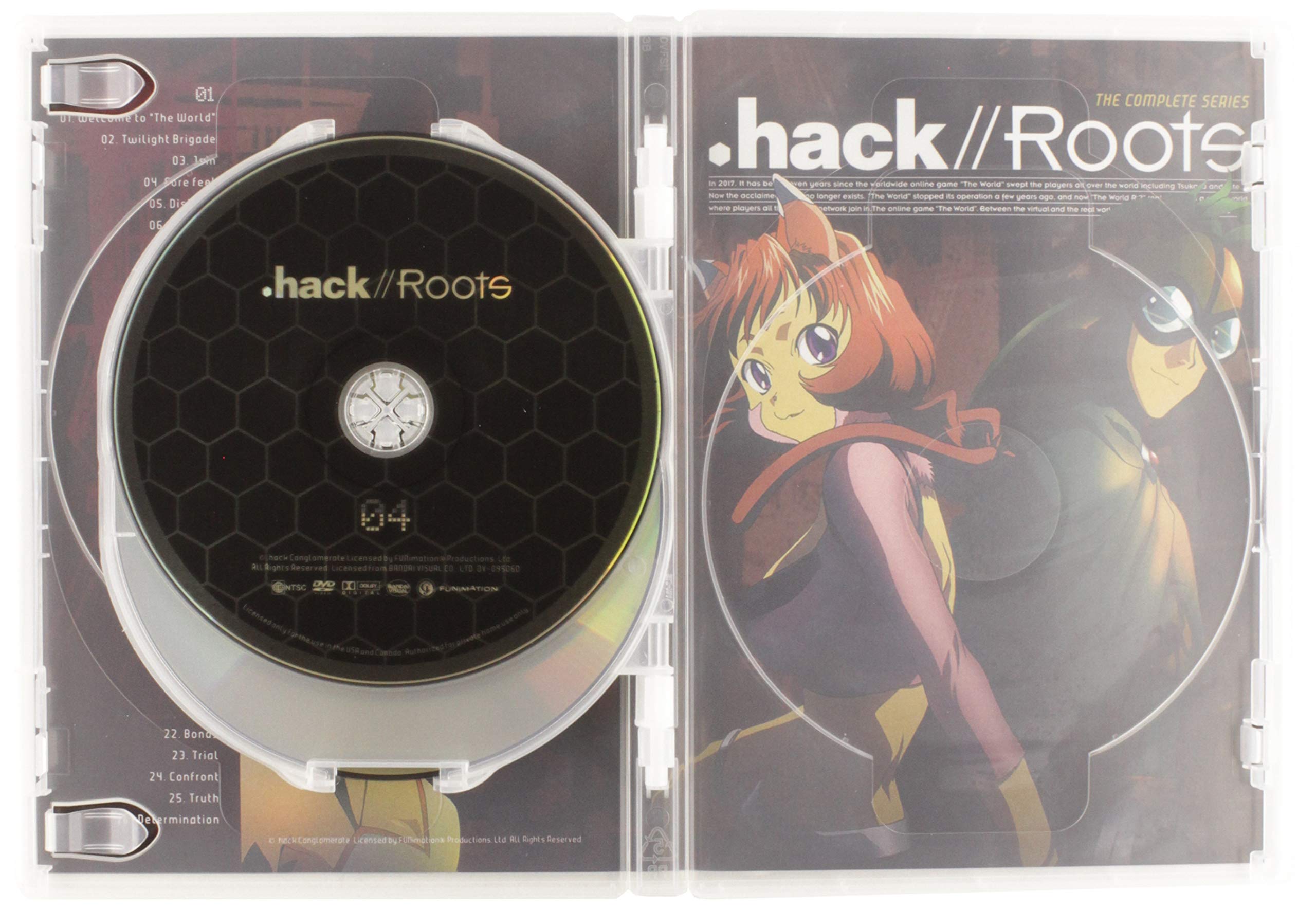 Hack //Roots: Complete Anime DVD Box Set - Limited Edition for Fans & Collectors | Perfect for Binge-Watching, Gift Giving & Anime Lovers | Watch at Home or Anime Parties