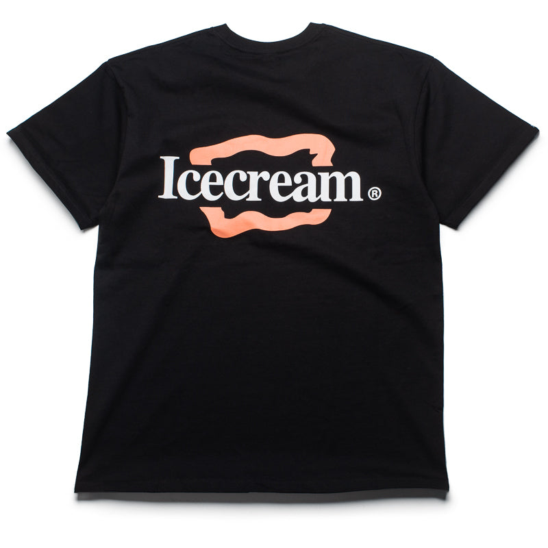 Premium Black Ice Cream Graphic Tee - Soft Cotton T-Shirt for Men & Women - Perfect for Summer Outings & Casual Wear