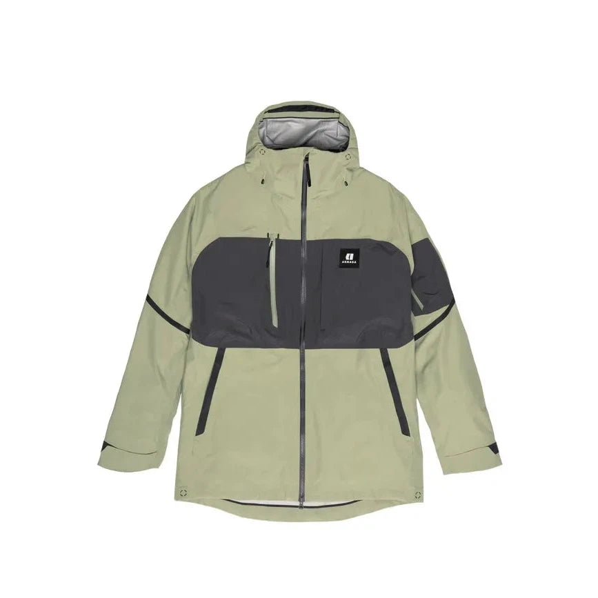 Armada Men's Grands 3L Waterproof Ski Jacket 2025 - Lightweight Winter Jacket for Skiing, Snowboarding & Outdoor Adventures