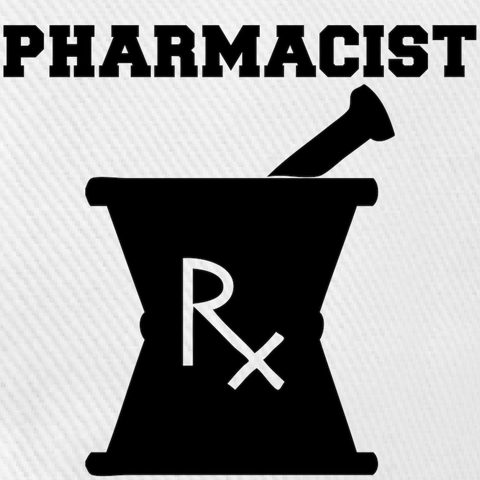 Pharmacist Rx Cap - Adjustable Baseball Hat for Work & Gifts
