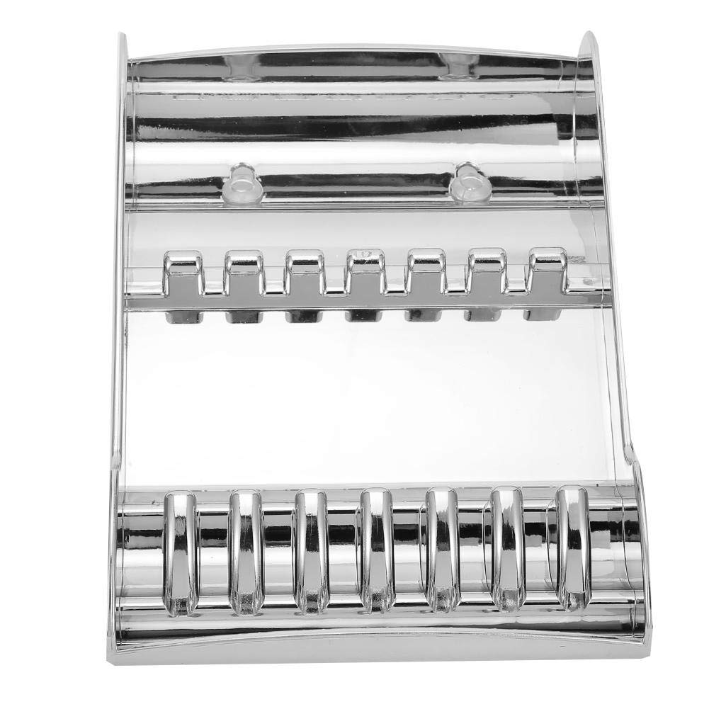 Professional Hair Scissors Holder & Salon Organizer - Silver Hairdressing Scissors Case for Stylists, Barbers & Home Use | Perfect for Salon Desks, Bathrooms & Travel Storage