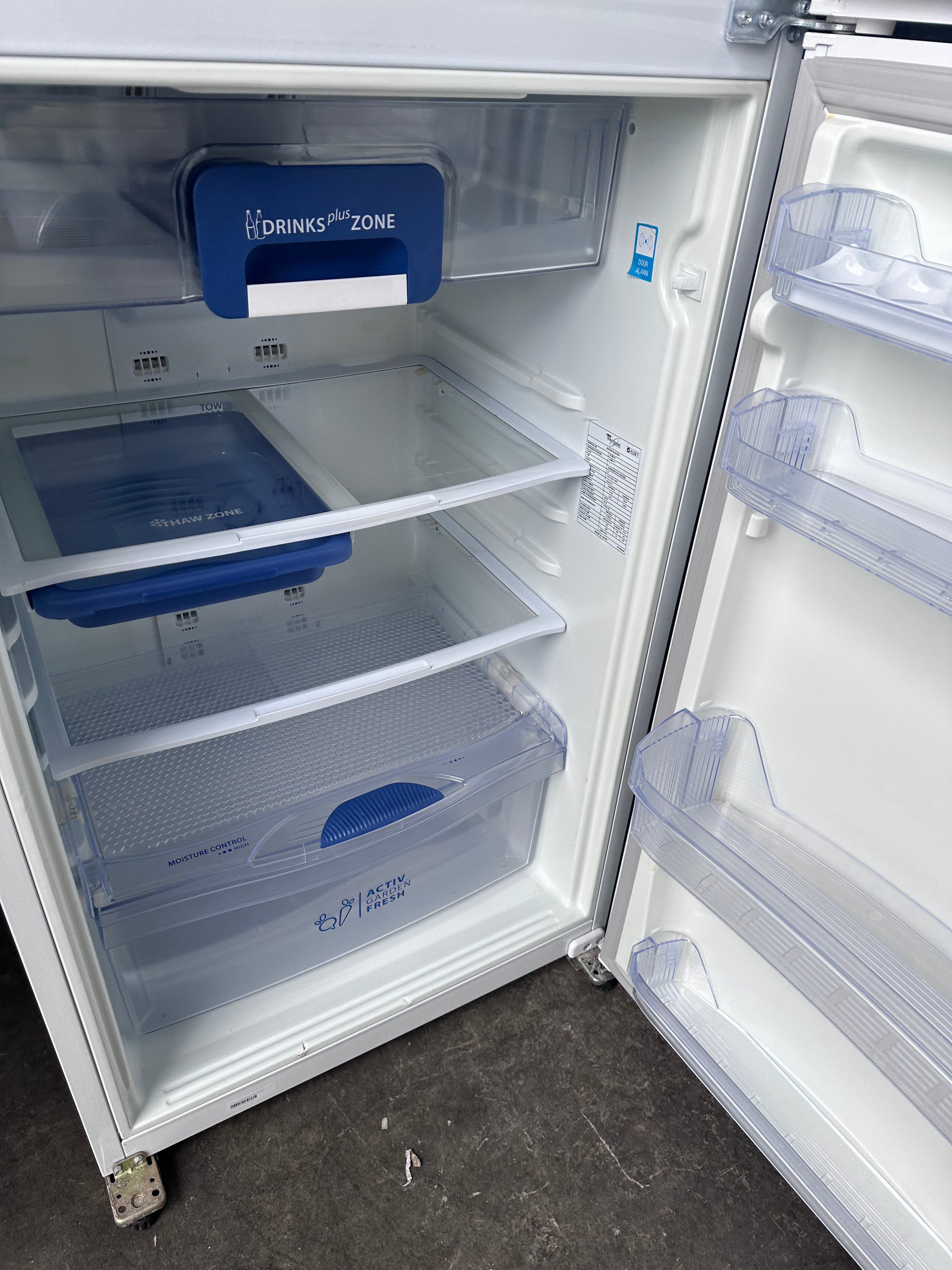Whirlpool 410L Top Mount Refrigerator - Energy Efficient, Spacious Design [Certified Refurbished] - Perfect for Kitchens, Offices, and Small Apartments
