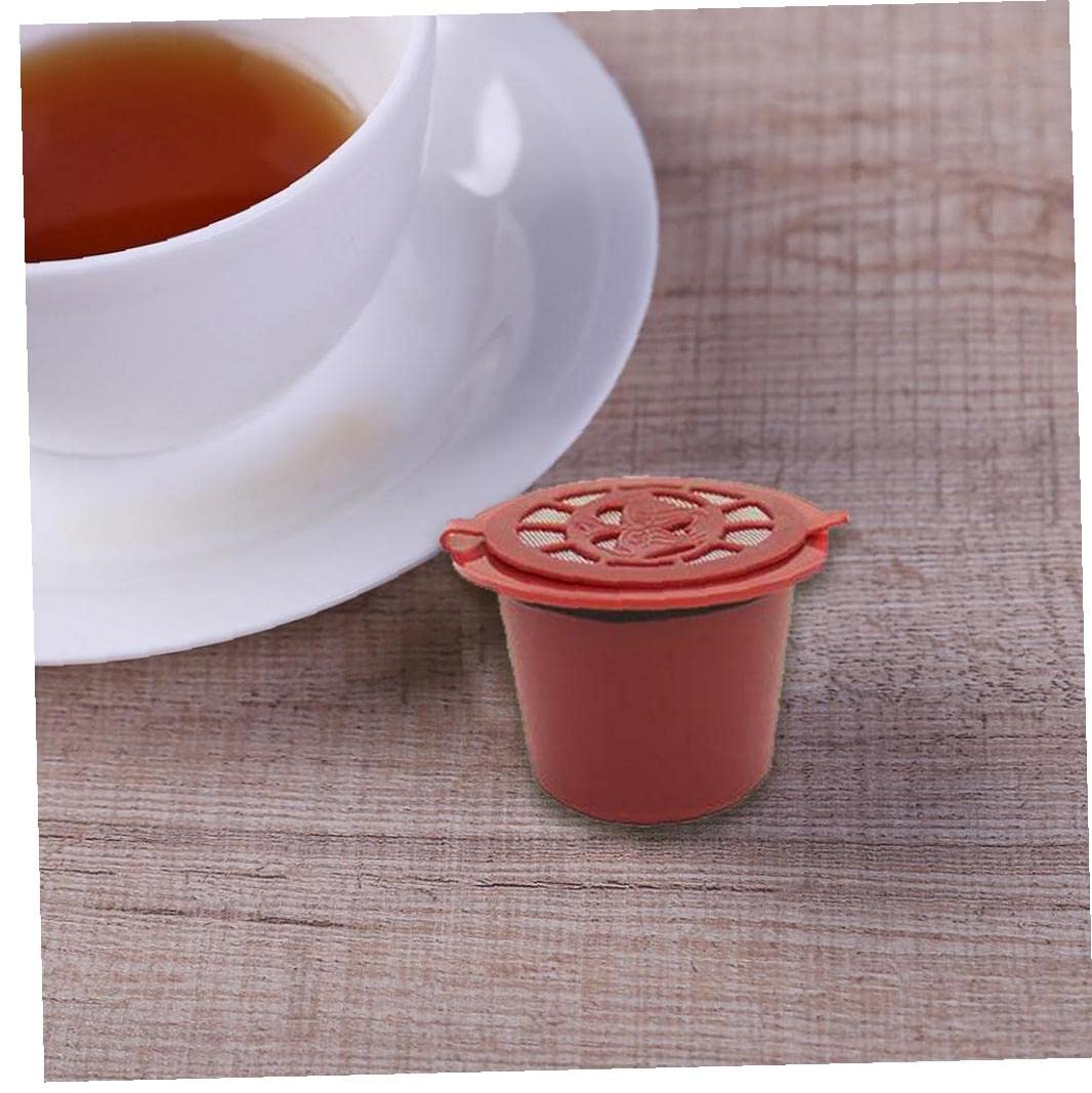 Refillable Coffee Capsules 4-Pack - Reusable Coffee Filter Baskets for Nespresso Machines | Eco-Friendly & Durable | Perfect for Home, Office & Travel Use