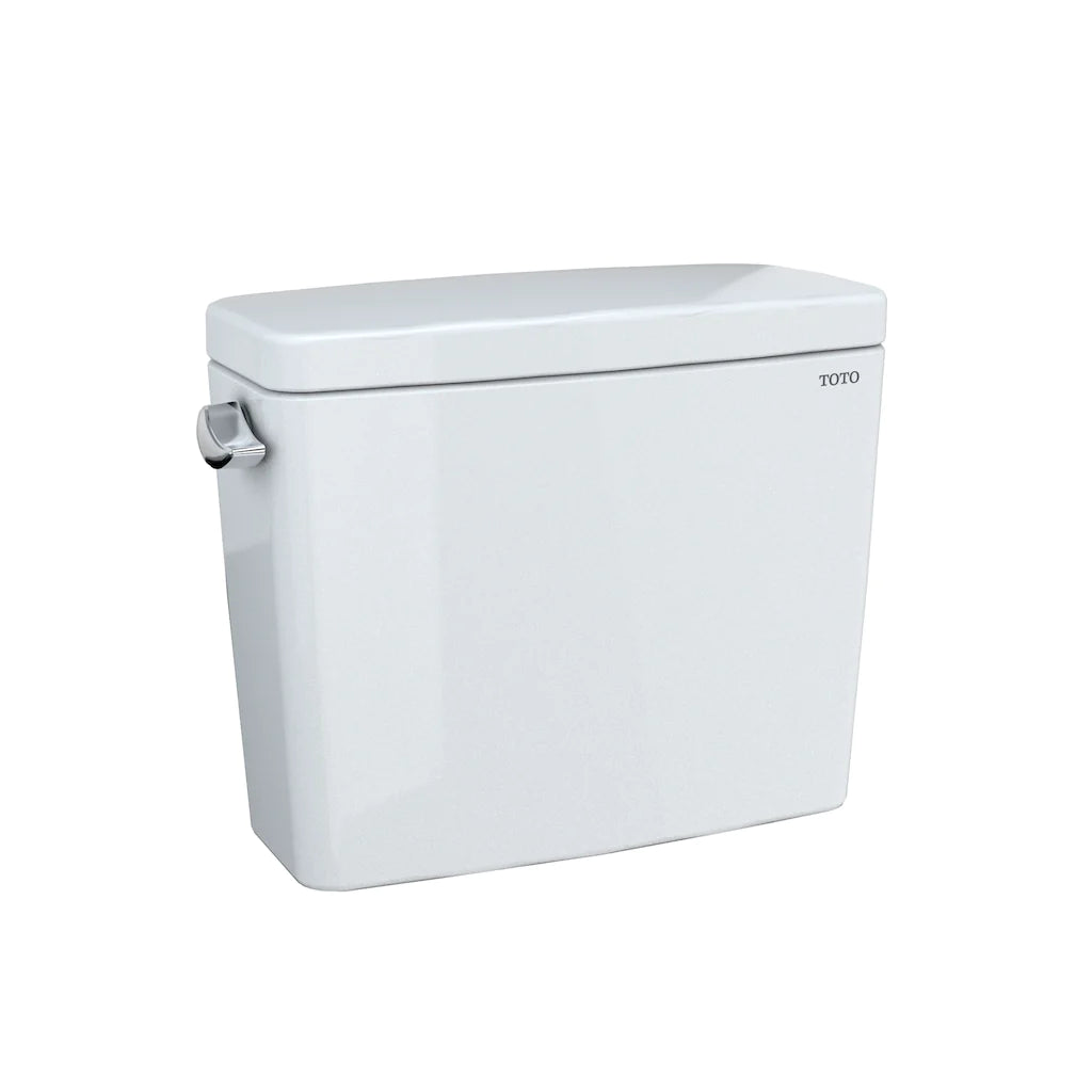 TOTO ST776EA#01 Drake 1.28 GPF Toilet Tank with Washlet+ & Auto Flush Compatibility in Cotton White - Perfect for Modern Bathrooms & Water-Efficient Homes