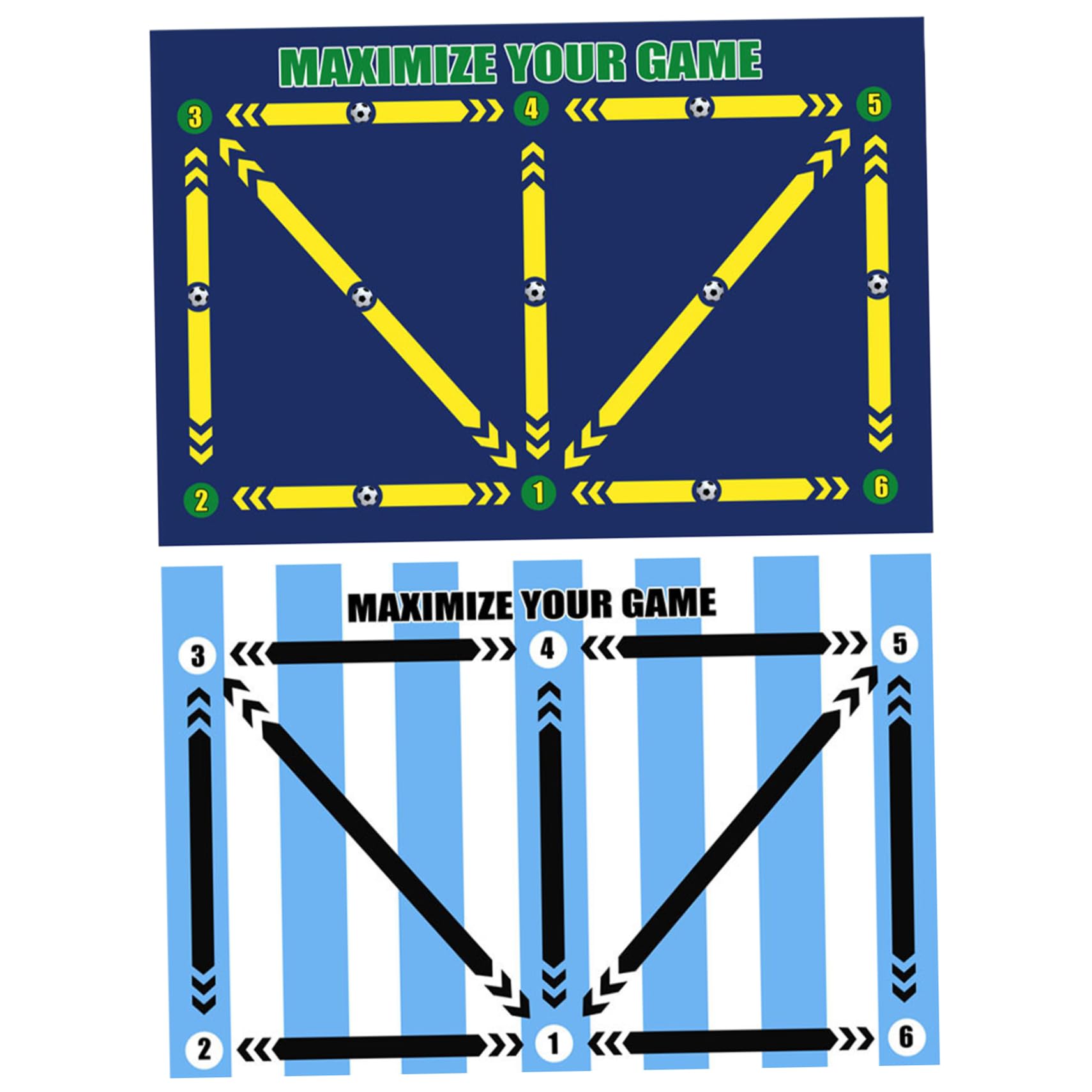 Non-Slip Soccer Training Mat 24x35