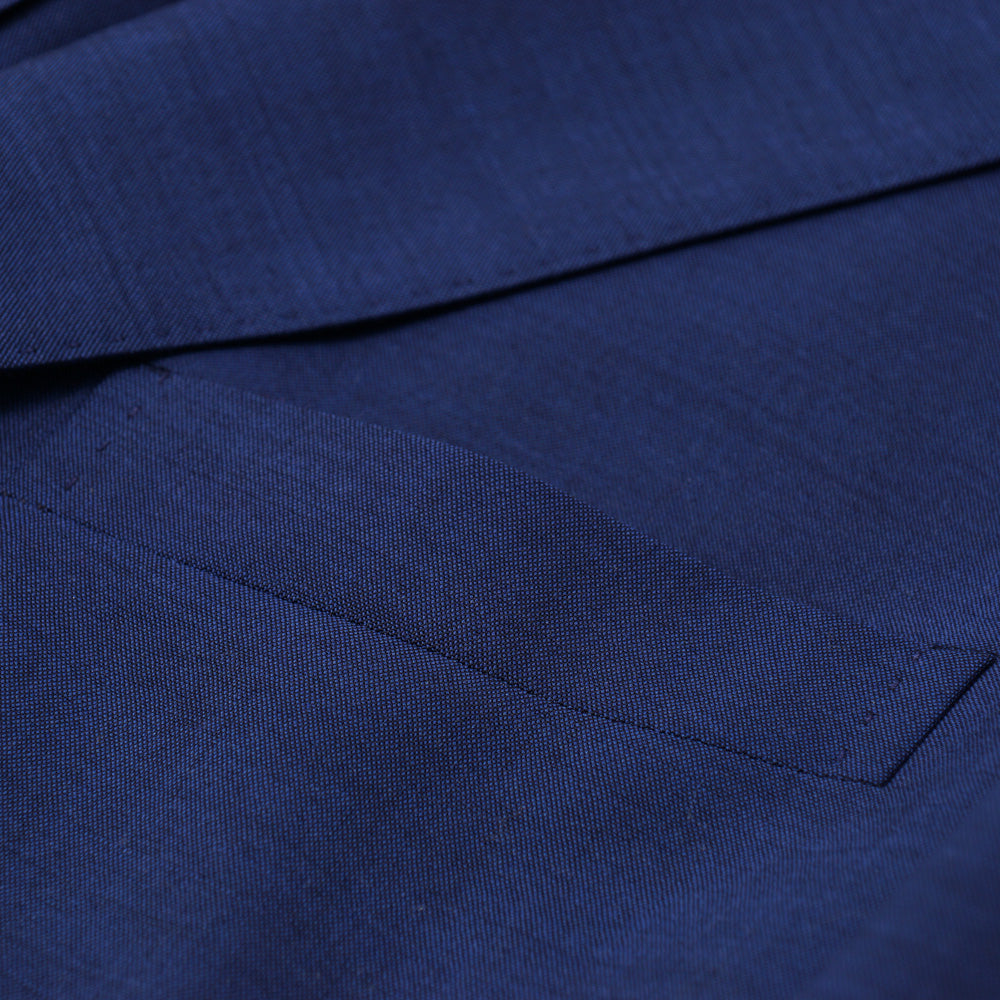 Boglioli Men's Lightweight Wool Suit Jacket - Soft Constructed Tailored Blazer for Business, Office & Formal Occasions