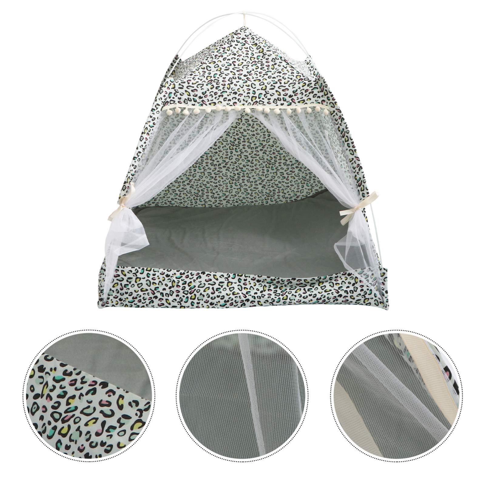 Balacoo Cat Tent House - Indoor/Outdoor Pet Bed for Cats & Dogs - Cozy Camping & Play