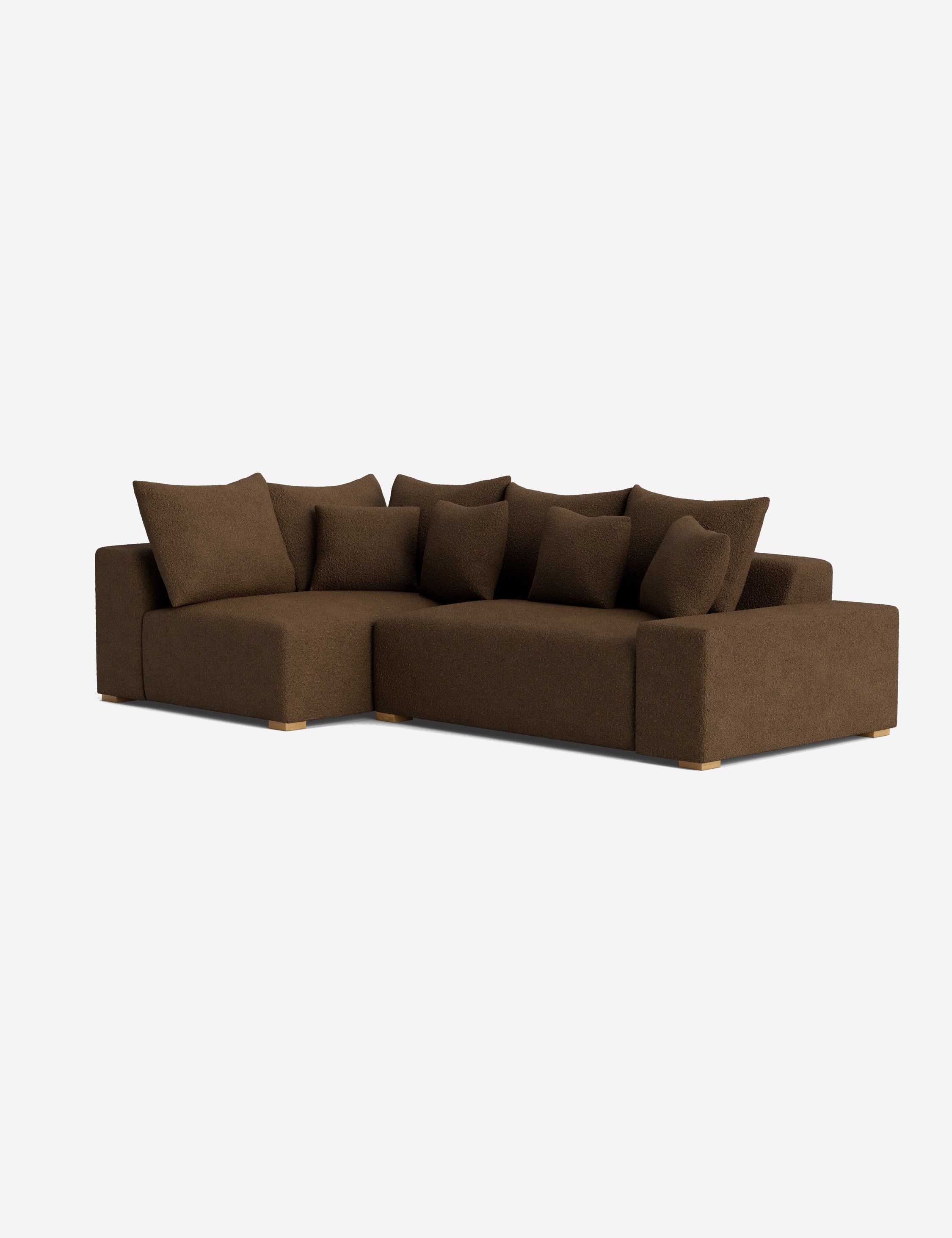 Modern Clayton Sectional Sofa - Comfortable L-Shaped Couch for Living Room, Family Room & Home Theater | Durable Upholstery & Stylish Design