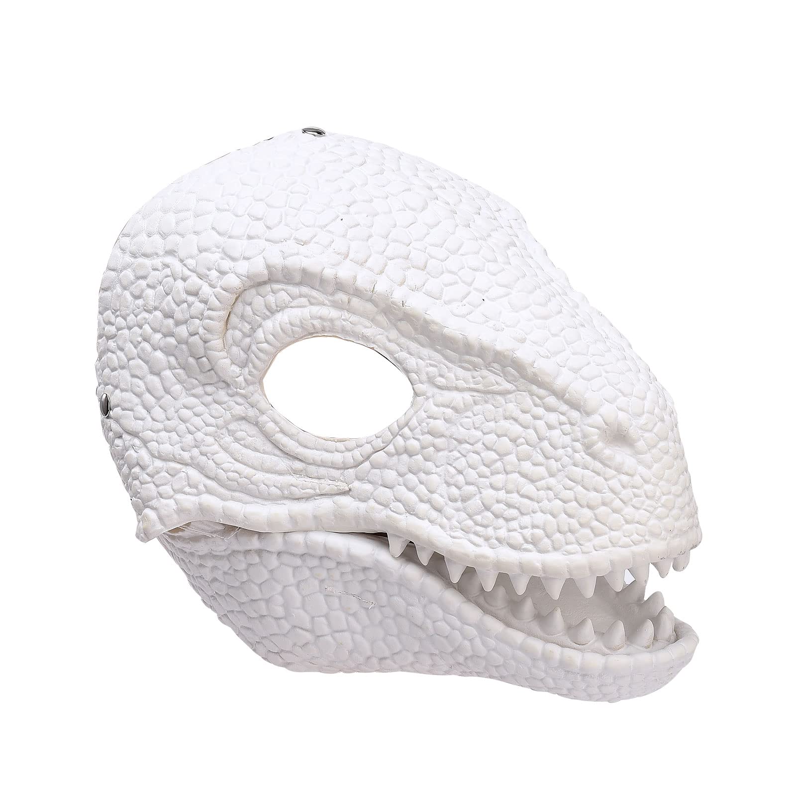 Realistic Latex T-Rex Dinosaur Mask with Moving Jaw - Tyrannosaurus Rex Costume Mask for Halloween, Cosplay, Birthday Parties & Festive Events - Perfect for Costume Parties, Themed Events & Role Play